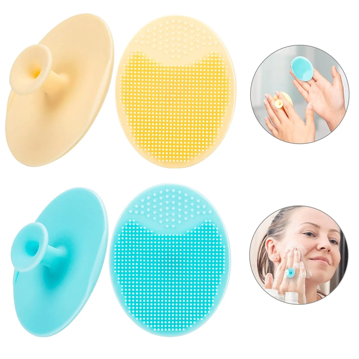 4 Pack Face Scrubber